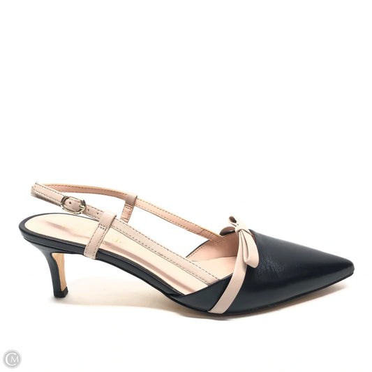 Shoes Designer By Kate Spade In Black & Tan, Size: 5