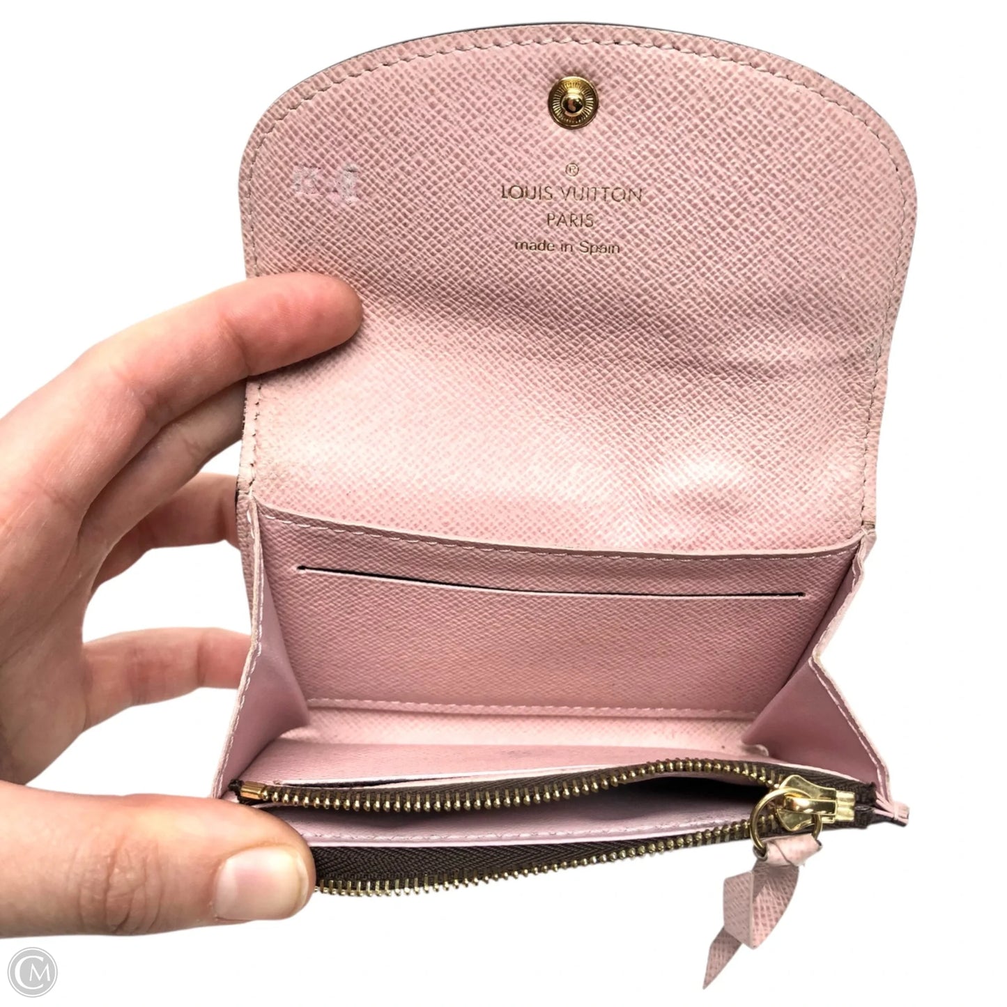 Wallet Luxury Designer By Louis Vuitton, Size: Small