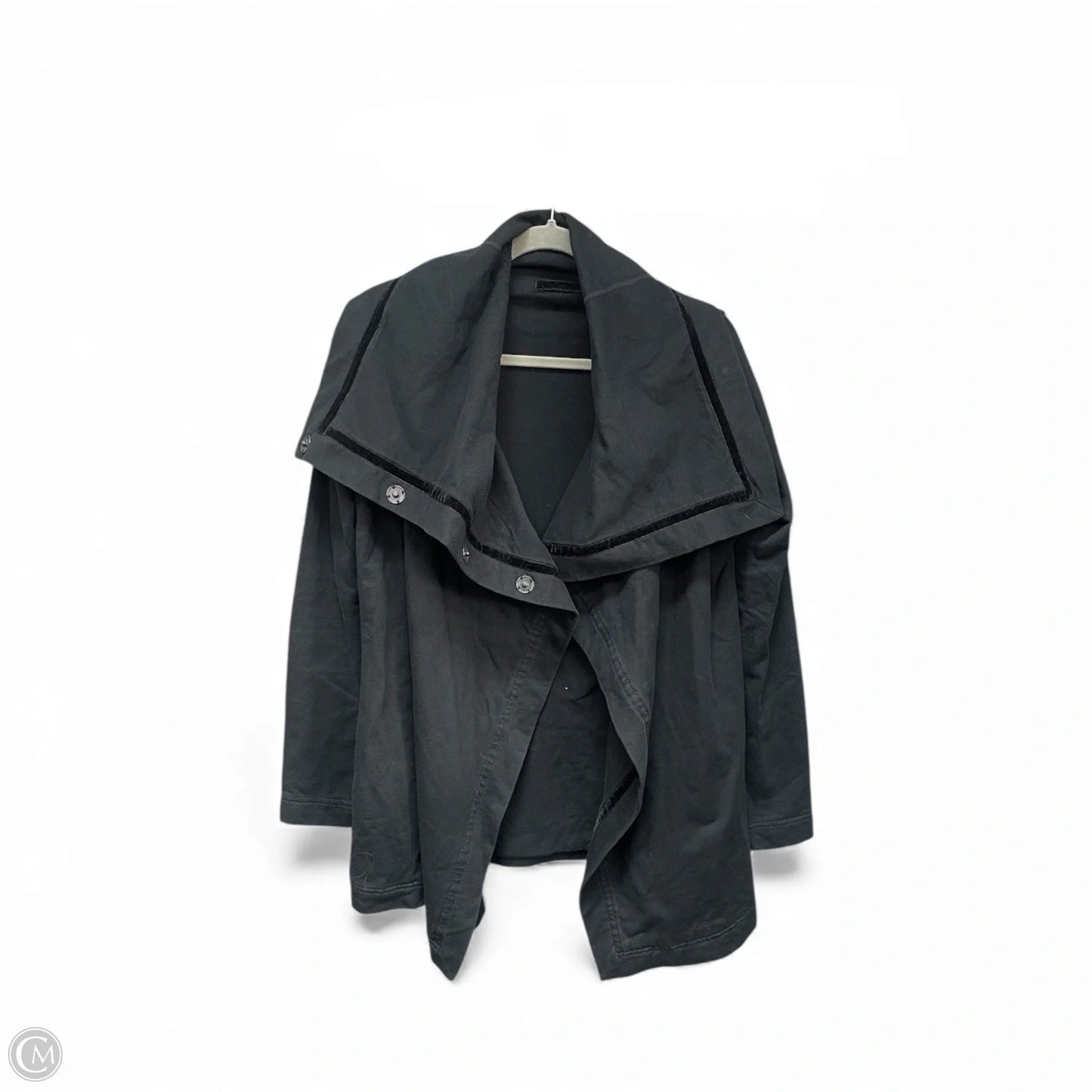 Athletic Jacket By Lululemon In Black, Size: M