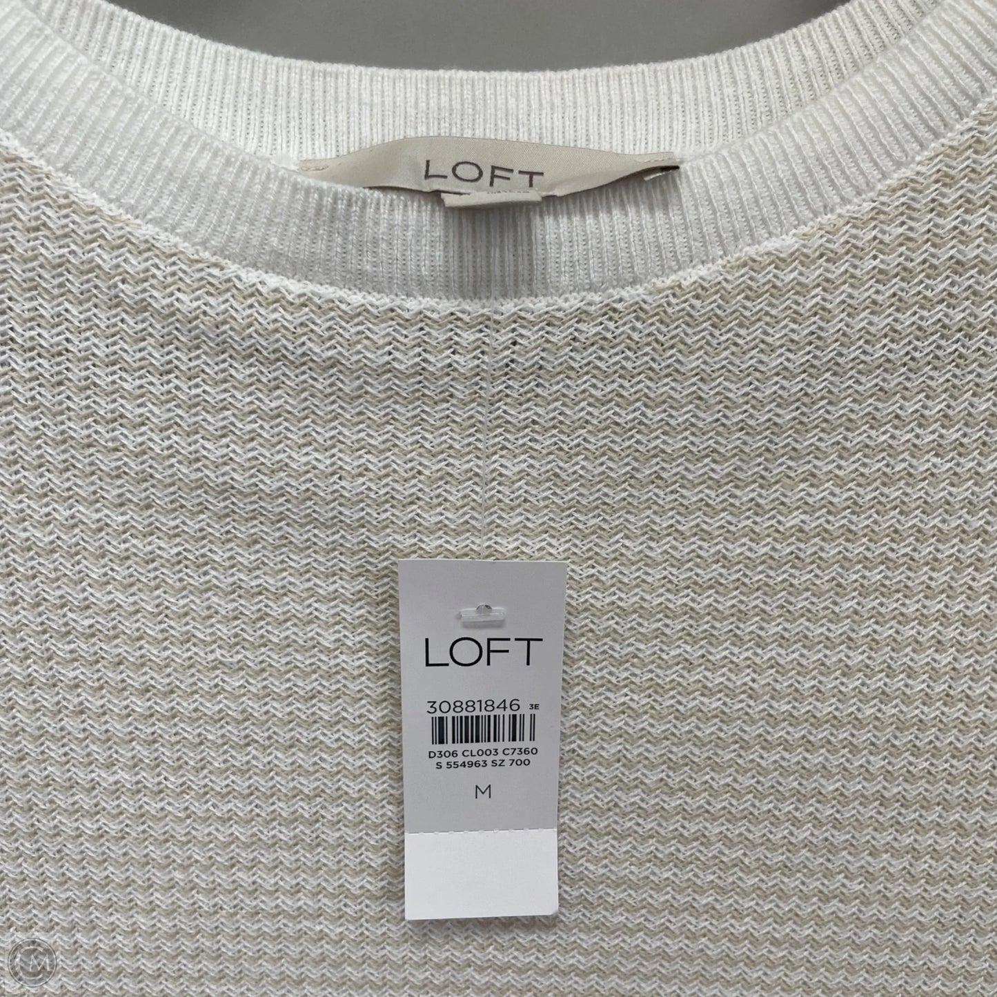 Sweater By Loft In Beige, Size: M