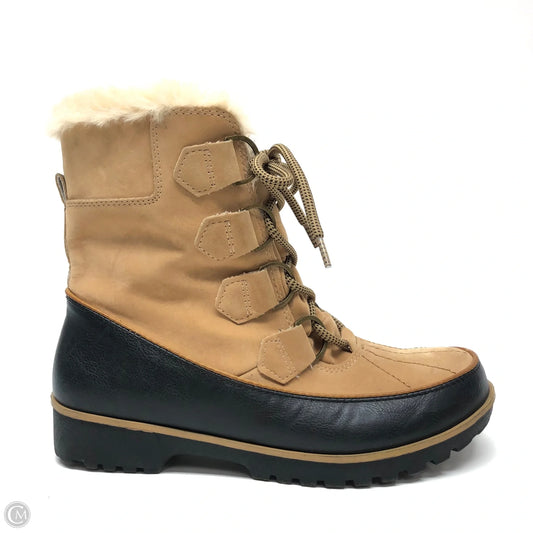 Boots Snow By Jbu By Jambu In Black & Tan, Size: 7