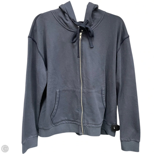 Sweatshirt Hoodie By Driftwood In Blue, Size: L