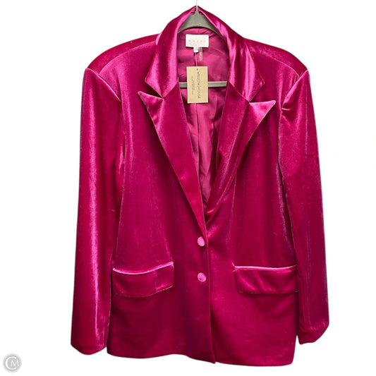 Blazer By Entro In Pink, Size: S