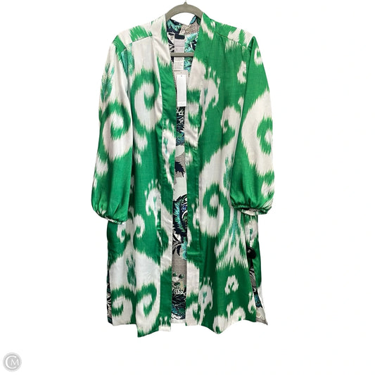 Kimono By Chicos In Green, Size: L