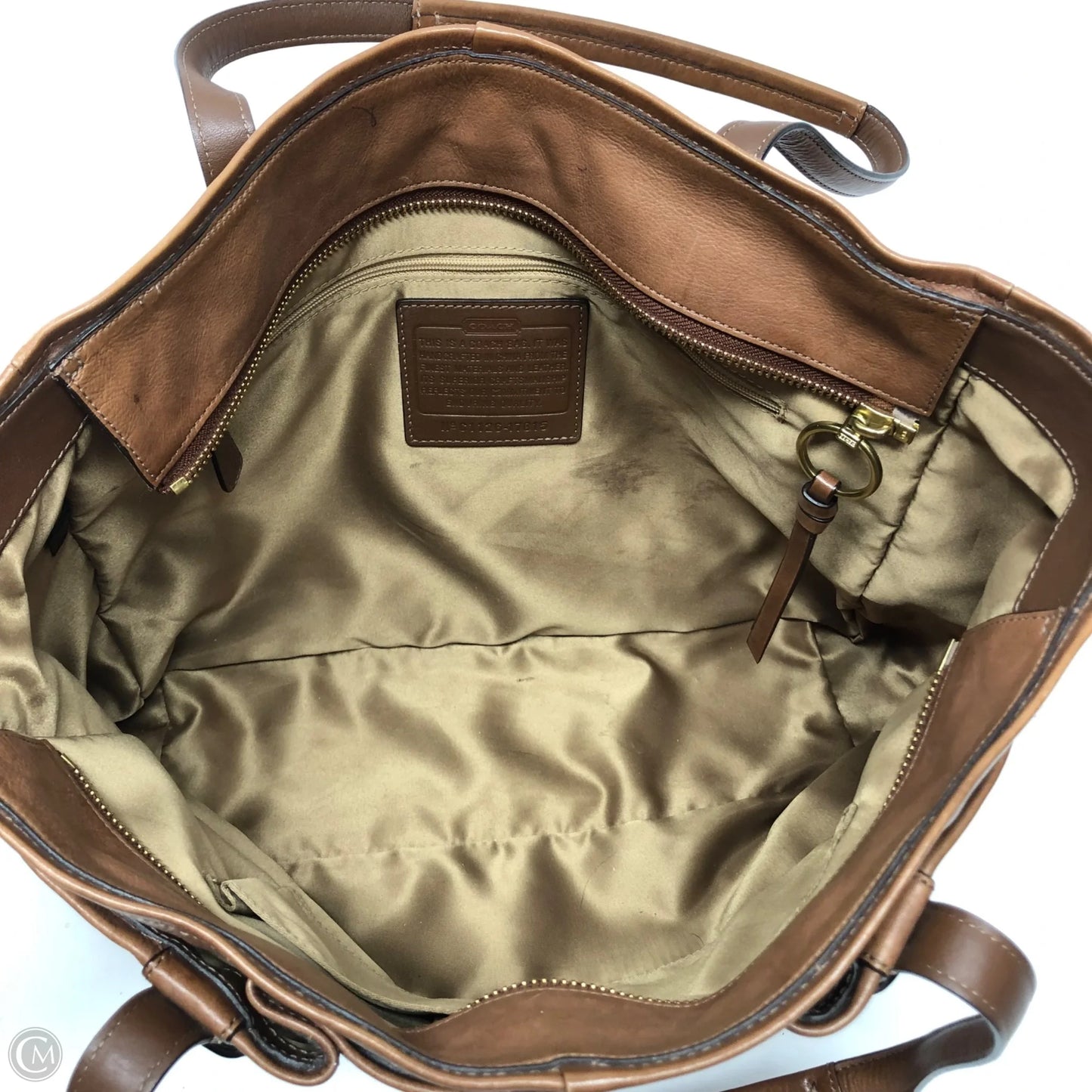 Handbag Designer By Coach, Size: Large