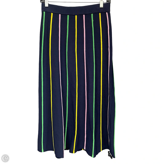 Skirt Midi By On 34th In Striped Pattern, Size: Xs