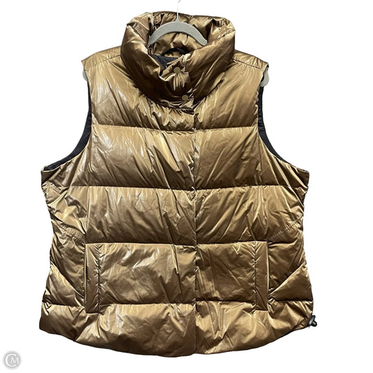 Vest Puffer & Quilted By Athleta In Bronze, Size: 2x