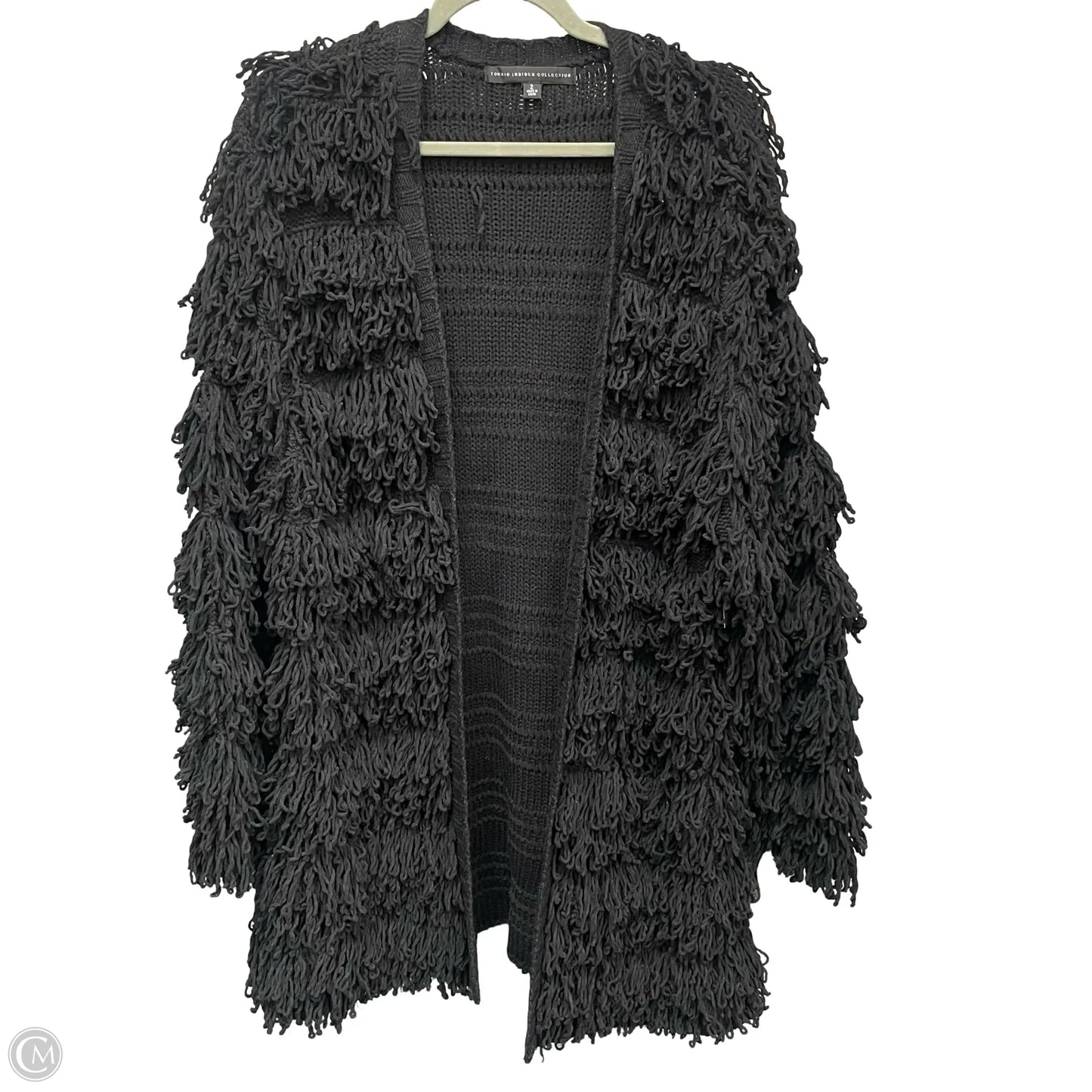 Sweater Cardigan By Torrid In Black, Size: 2x