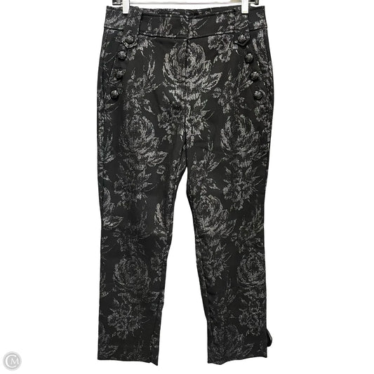 Pants Dress By White House Black Market In Black & Silver, Size: 10