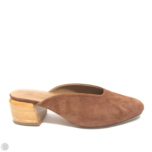 Shoes Heels Block By Cmc In Brown, Size: 7.5