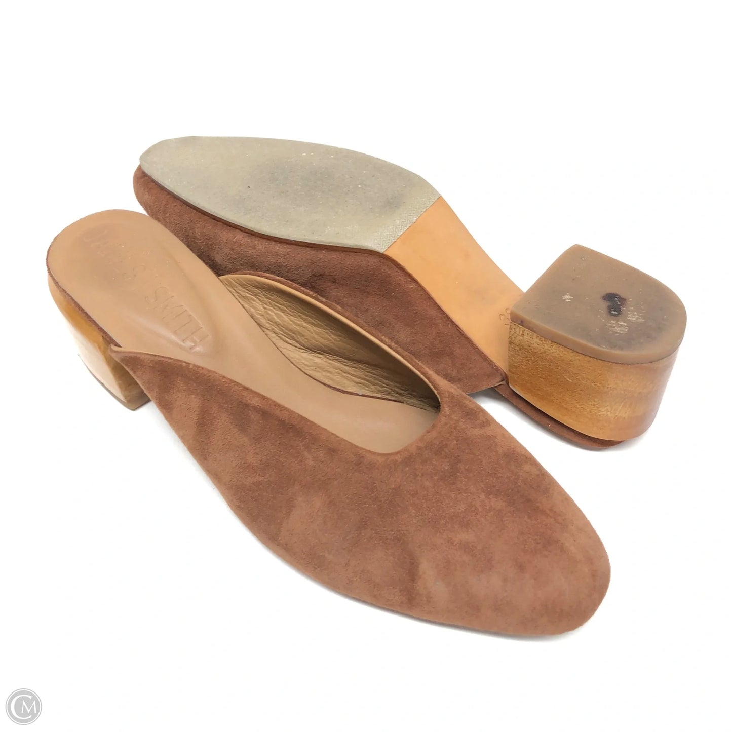 Shoes Heels Block By Cmc In Brown, Size: 7.5