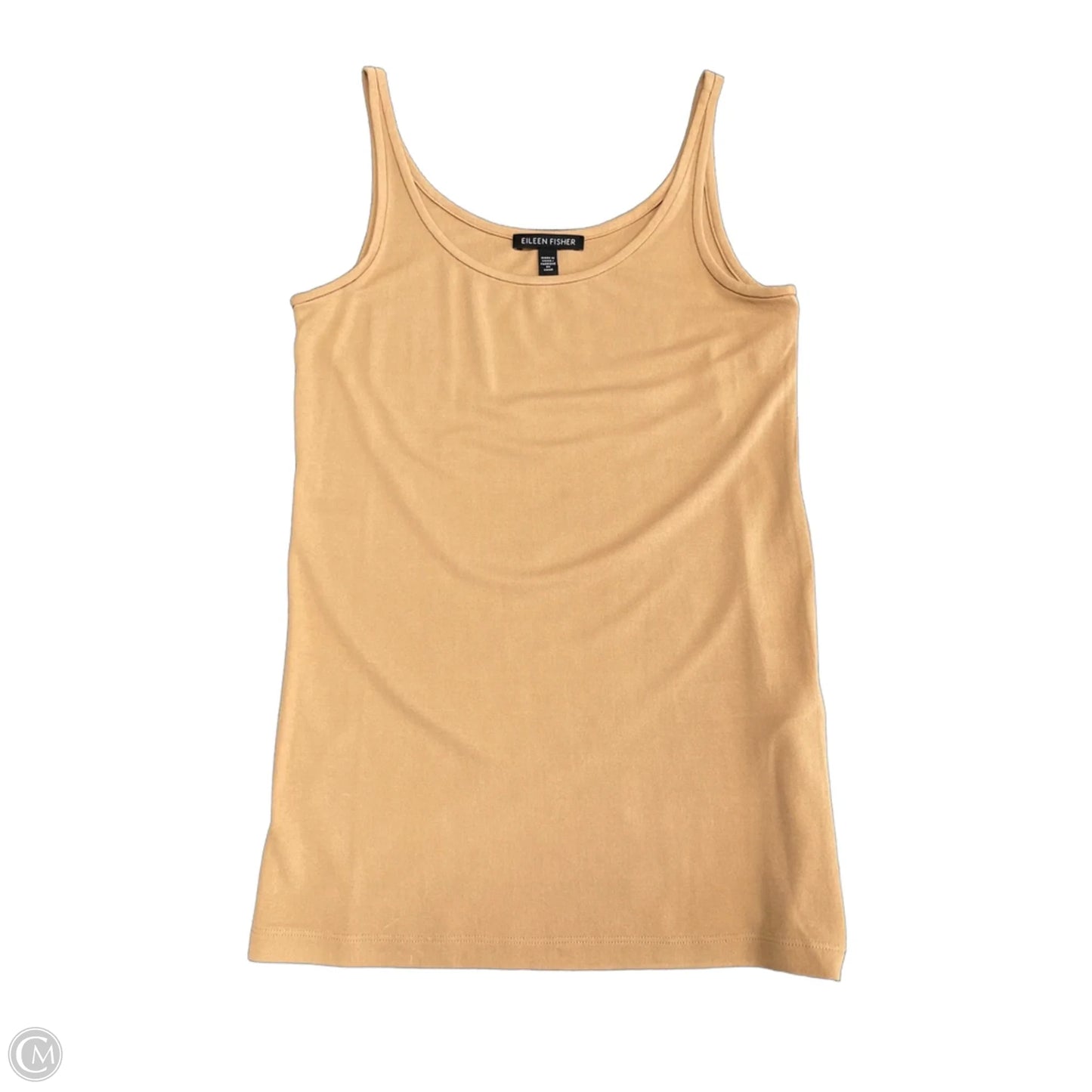 Top Sleeveless By Eileen Fisher In Tan, Size: Xxs