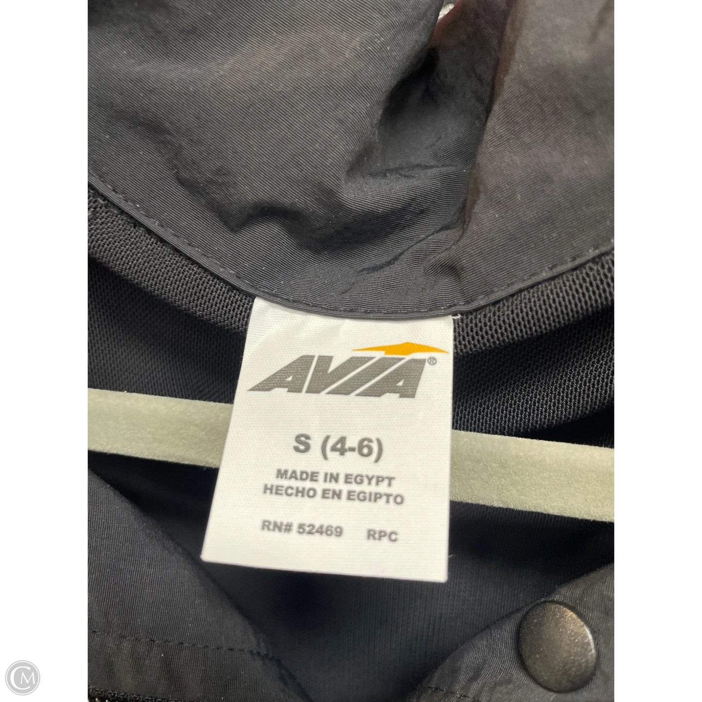 Athletic Jacket By Avia In Black, Size: S