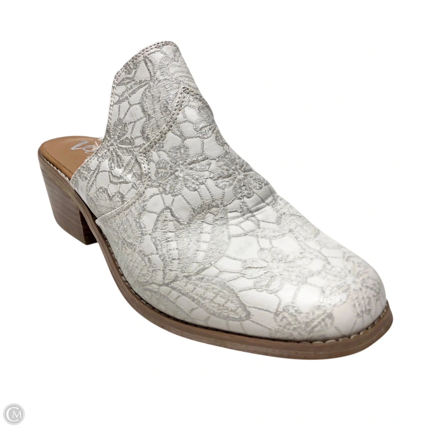 Shoes Heels Block By Very G In Beige, Size: 8.5