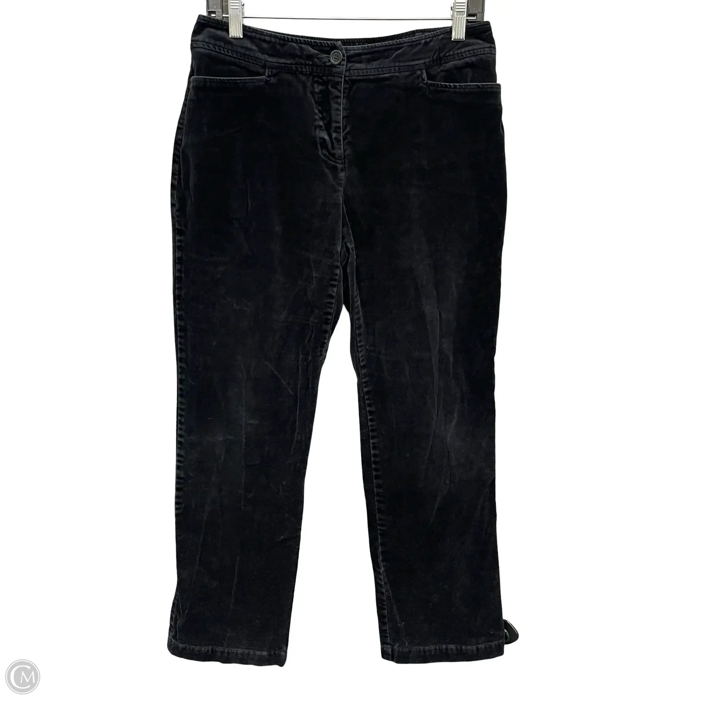 Pants Corduroy By Eileen Fisher In Black, Size: Sp
