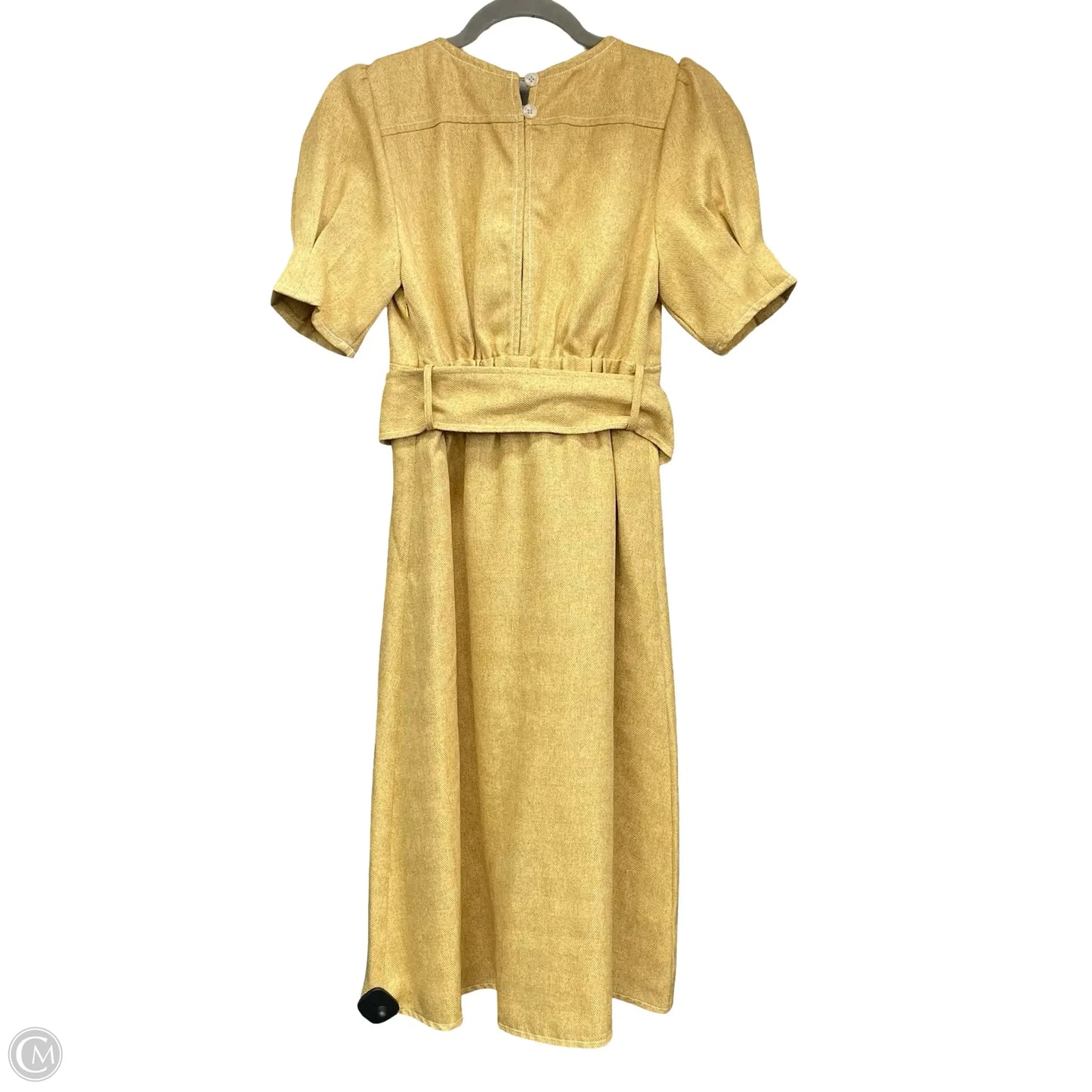 Dress Casual Midi By Moon River In Yellow, Size: S