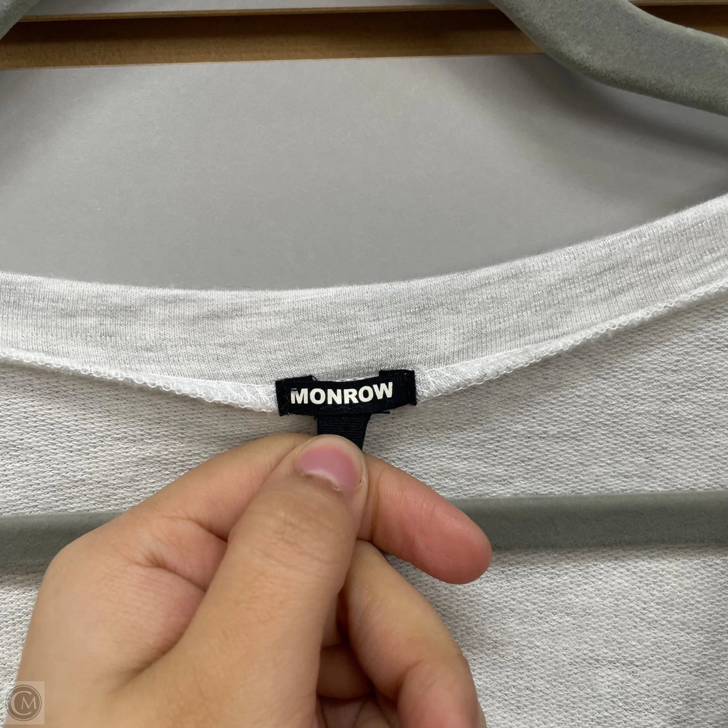 Dress Casual Short By Monrow In Grey, Size: L