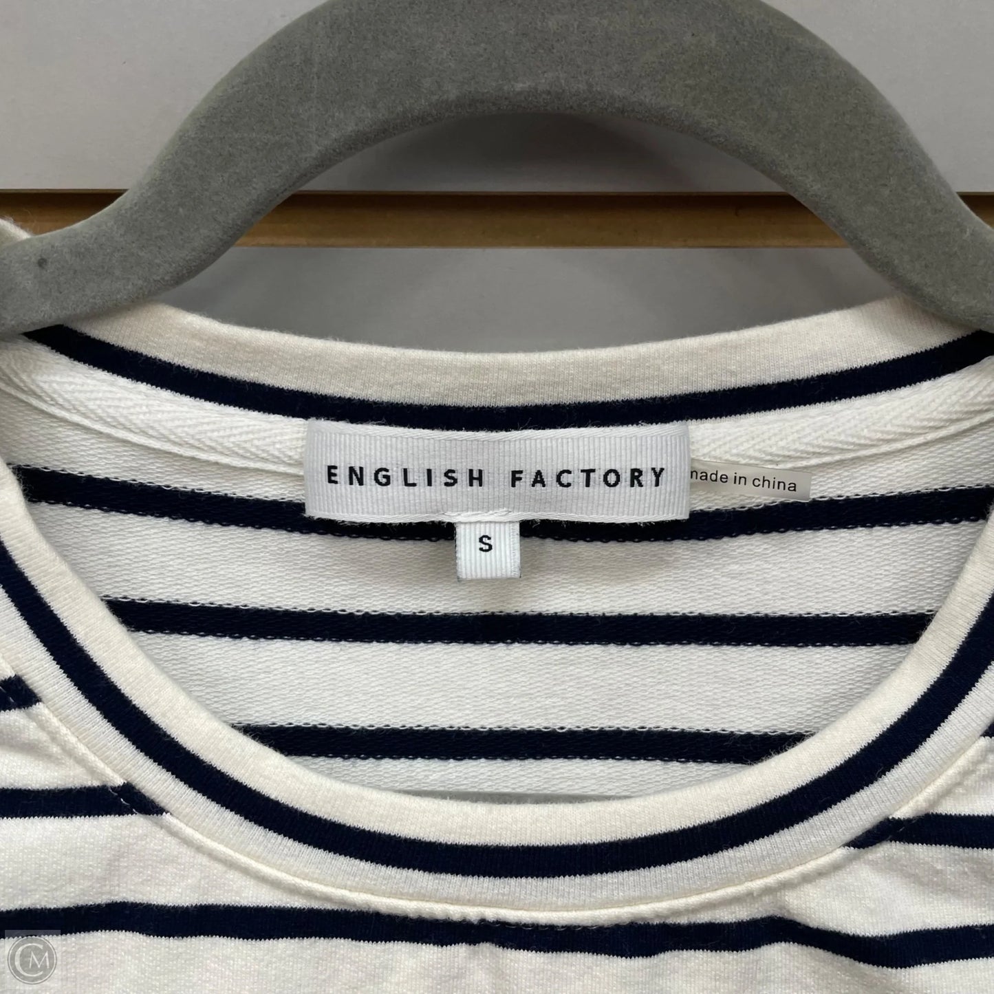 Dress Casual Short By English Factory In Striped Pattern, Size: S