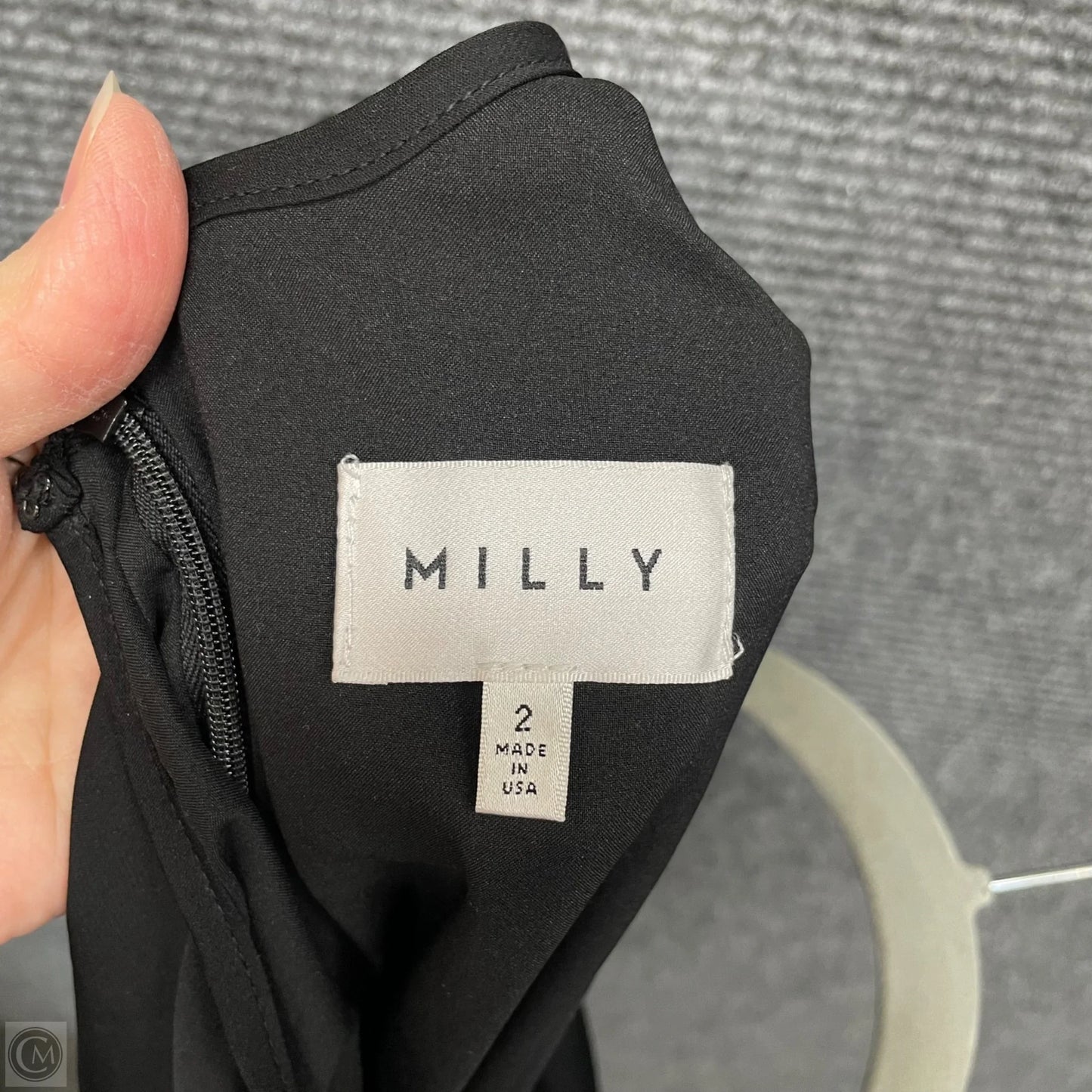 Dress Designer By Milly In Black, Size: 2