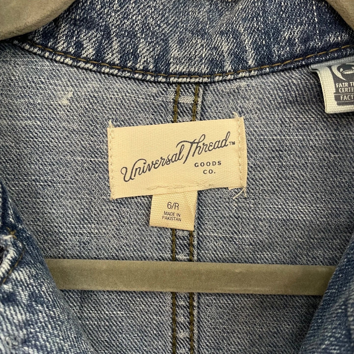 Jumpsuit By Universal Thread In Blue Denim, Size: 8