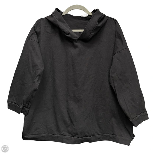 Sweatshirt Hoodie By Bryn Walker In Black, Size: Xxs