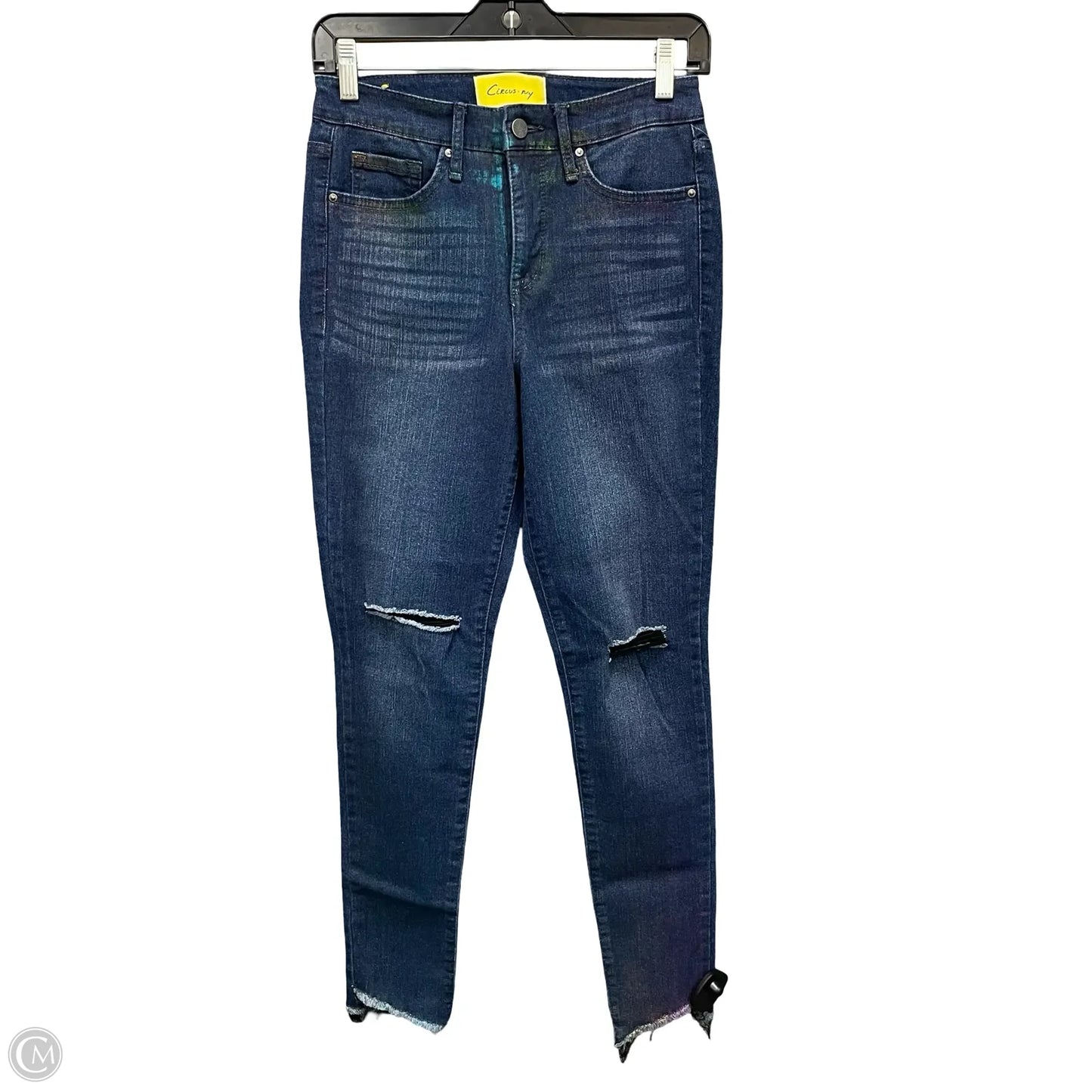 Jeans Skinny By Circus By Sam Edelman In Blue Denim, Size: 2