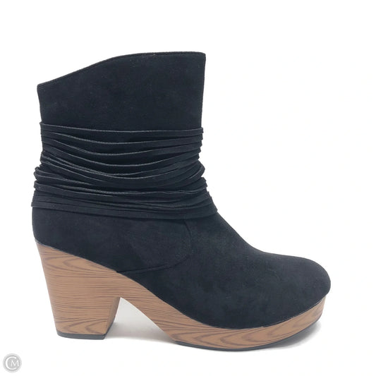 Boots Ankle Heels By Pierre Dumas In Black, Size: 11