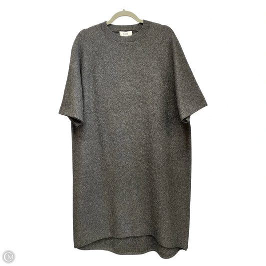 Dress Sweater By Cos In Grey, Size: Xs