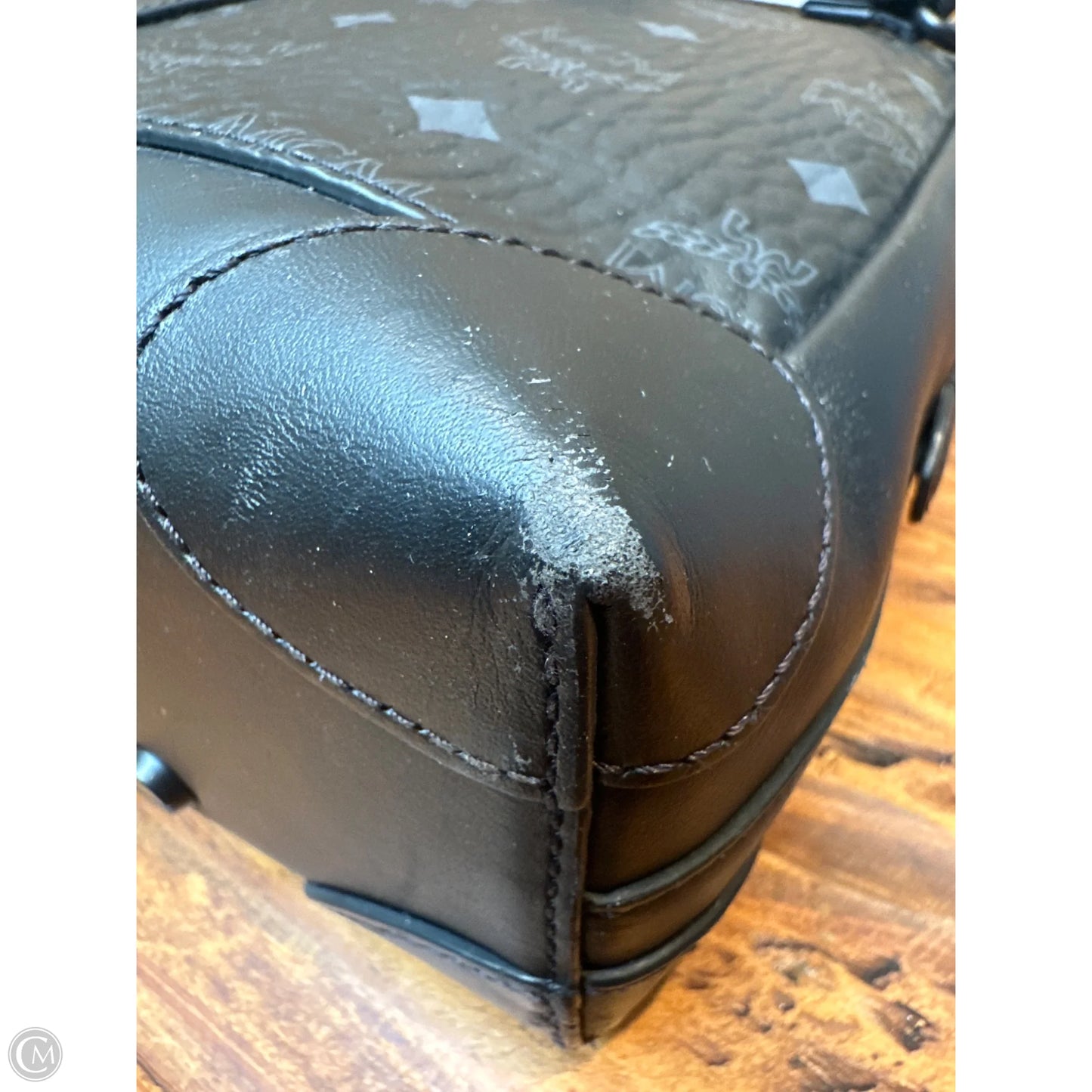 Laptop Bag Luxury Designer By Mcm, Size: Large