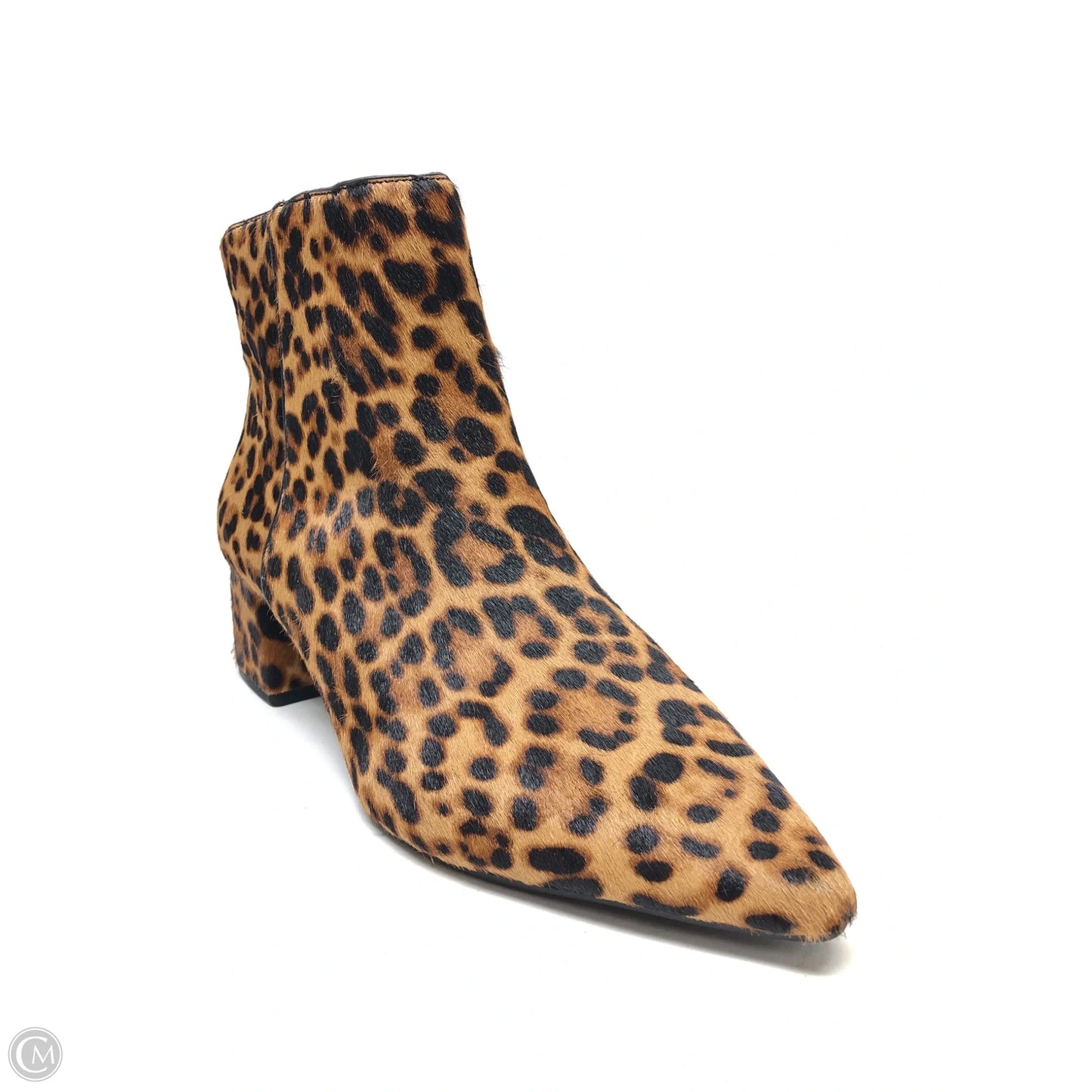 Boots Ankle Heels By Alex Marie In Leopard Print, Size: 10