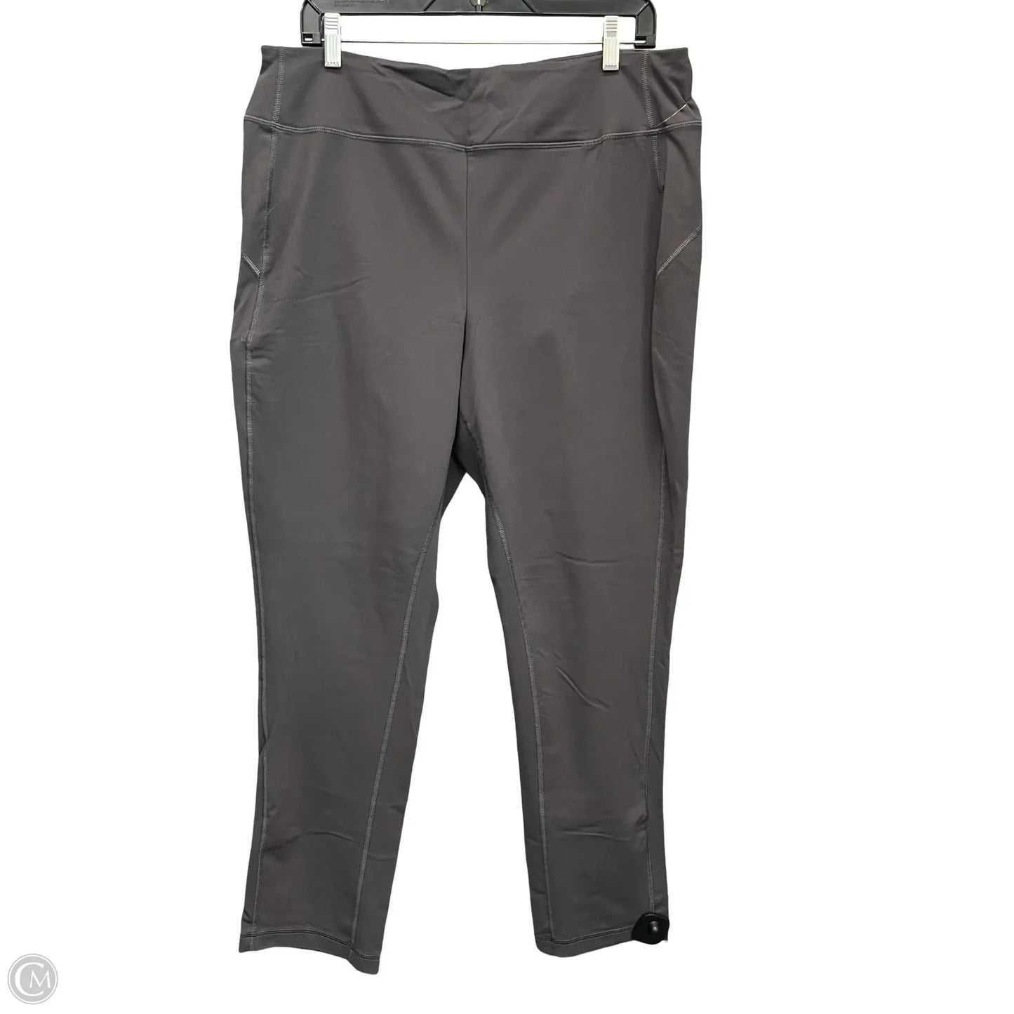 Athletic Pants By Duluth Trading In Grey, Size: Large