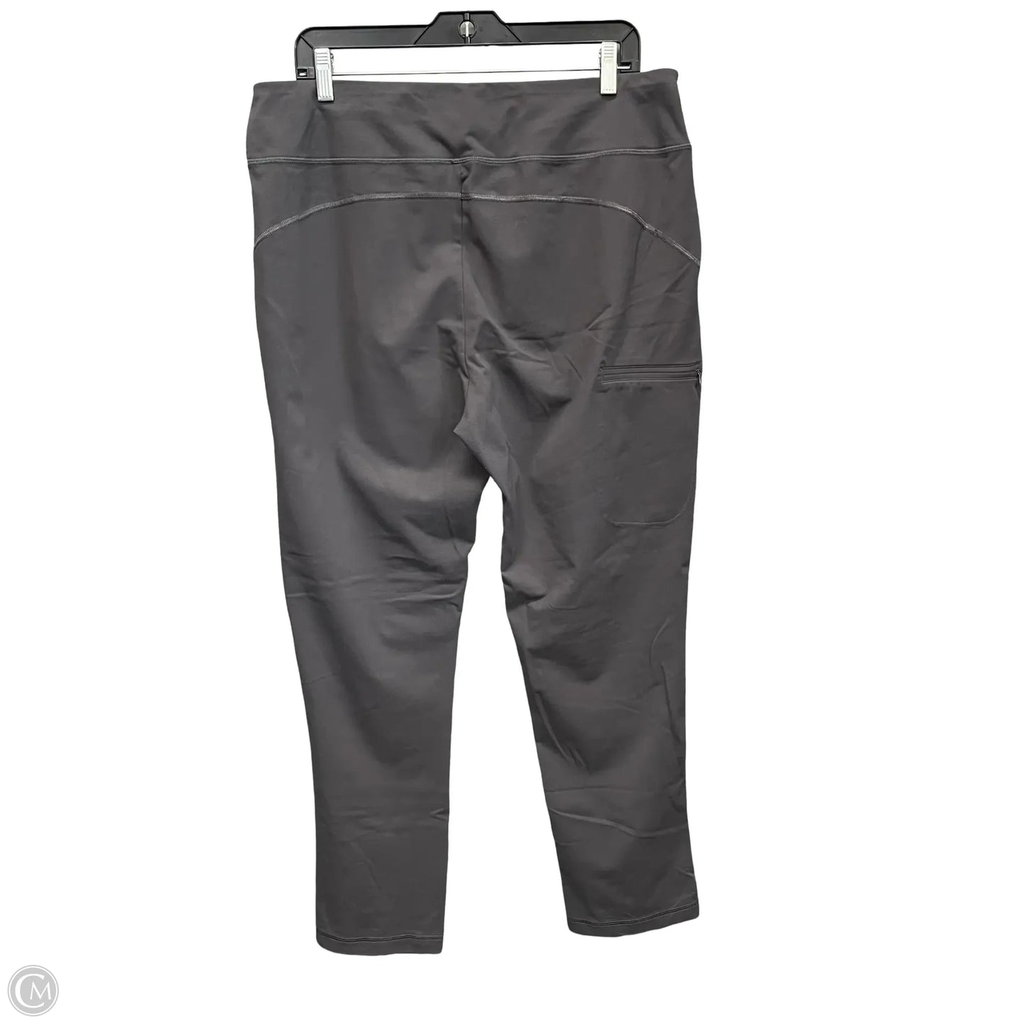Athletic Pants By Duluth Trading In Grey, Size: Large