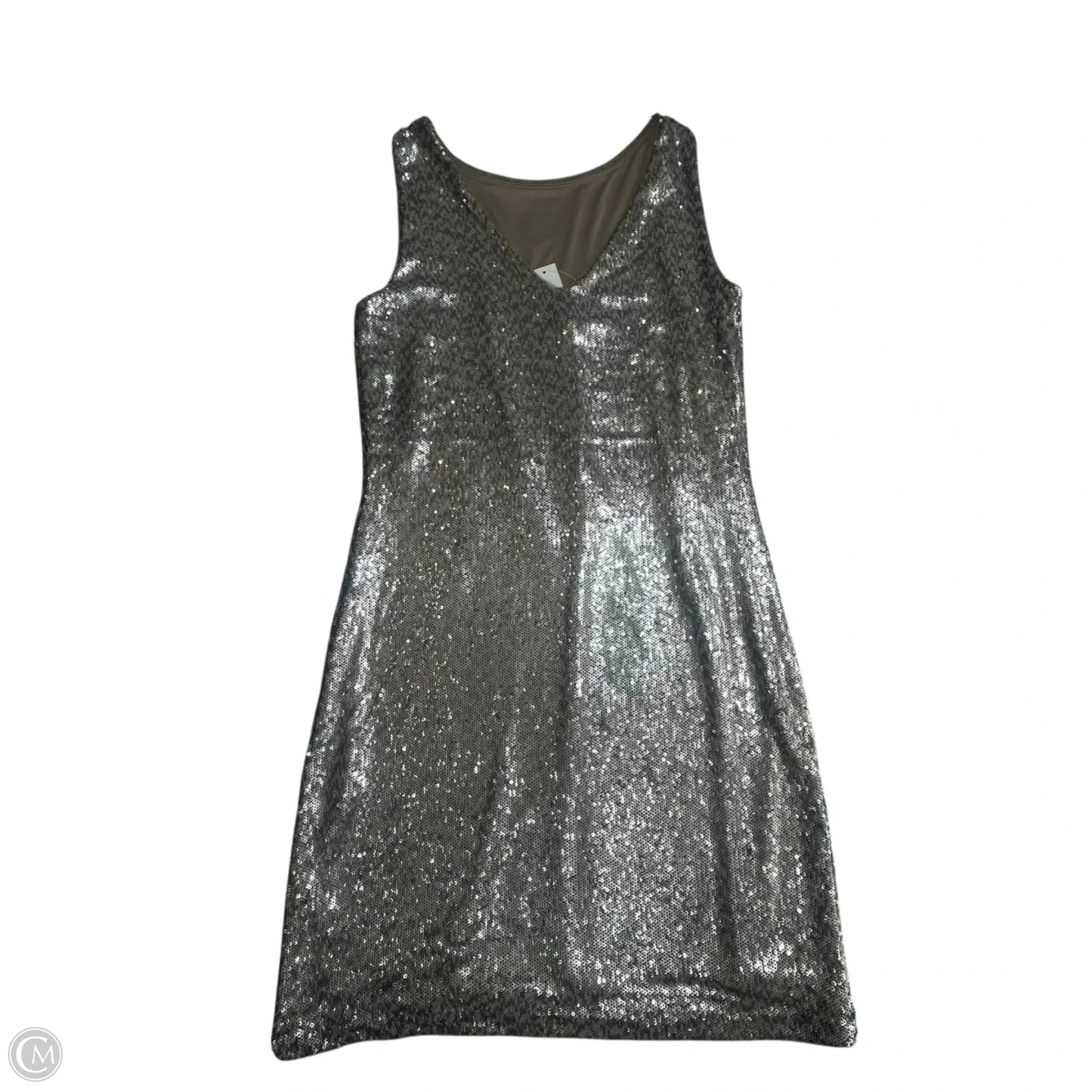 Dress Party Short By White House Black Market In Brown & Silver, Size: S