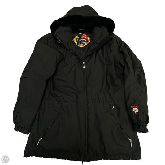 Coat Parka By Cmb In Black, Size: 12