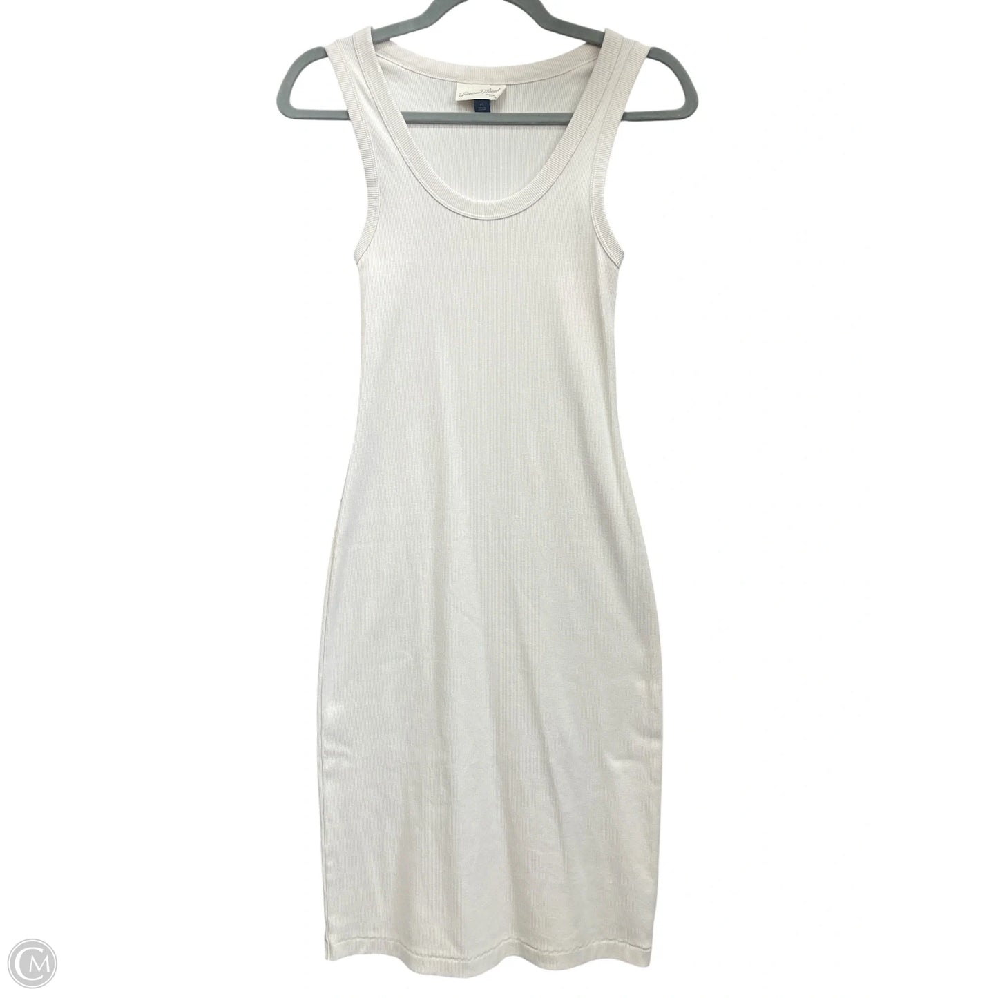 Dress Casual Midi By Universal Thread In Beige, Size: Xs