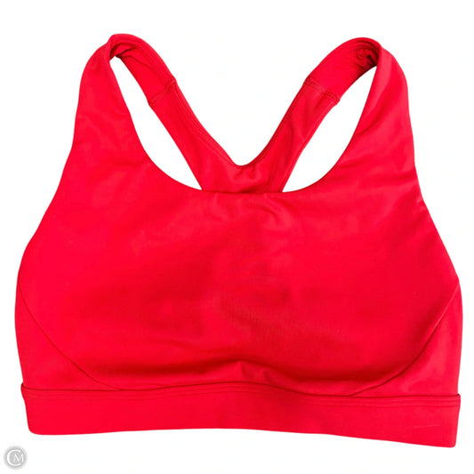 Athletic Bra By Athleta In Red, Size: Xs