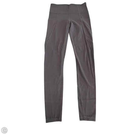 Athletic Leggings By Athleta In Grey, Size: Xs