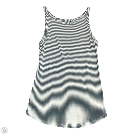 Tank Top By Loft In Blue & White, Size: M