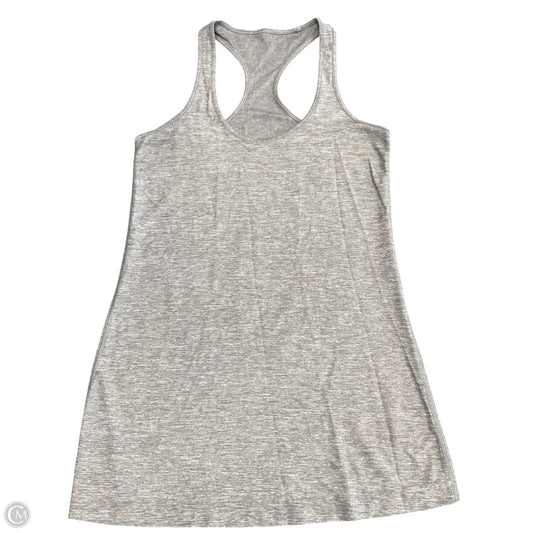 Athletic Tank Top By Lululemon In Grey, Size: S