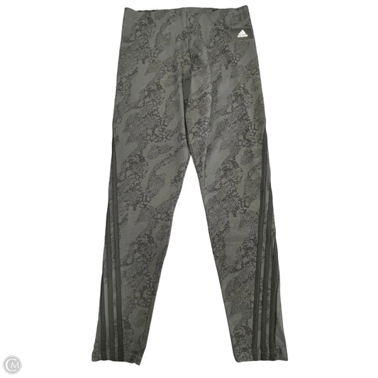 Athletic Leggings By Adidas In Black, Size: M