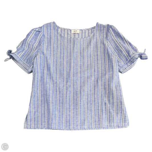 Top Short Sleeve By Clothes Mentor In Blue, Size: M
