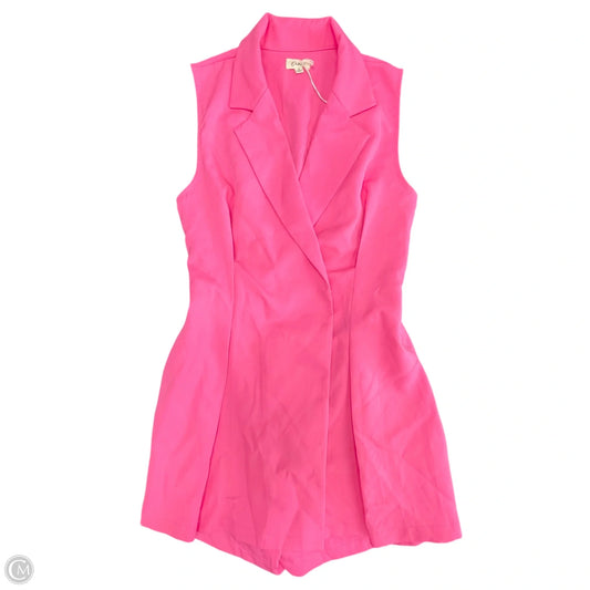 Romper By Cme In Pink, Size: S