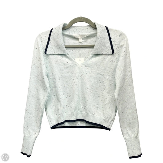 Top Long Sleeve By Adyson Parker In Aqua, Size: S