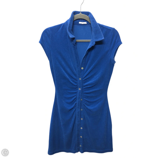 Dress Casual Short By Clothes Mentor In Blue, Size: S