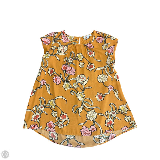 Top Short Sleeve By Dr2 In Orange, Size: M