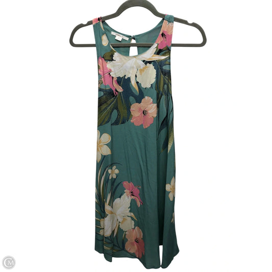 Dress Casual Short By Oneill In Floral Print, Size: S