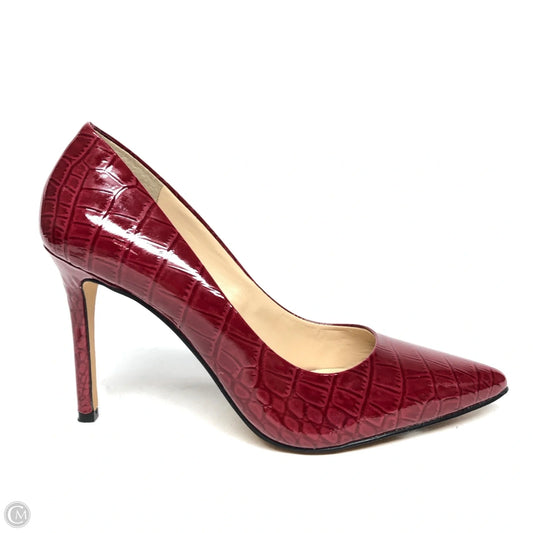 Shoes Heels Stiletto By Vince Camuto In Red, Size: 6.5