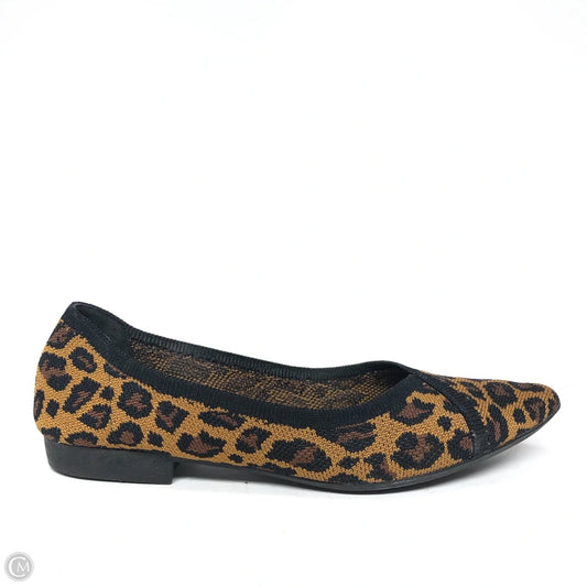 Shoes Flats By Mia In Leopard Print, Size: 6.5
