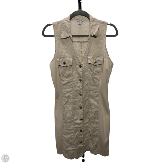 Dress Casual Short By Guess In Beige, Size: M