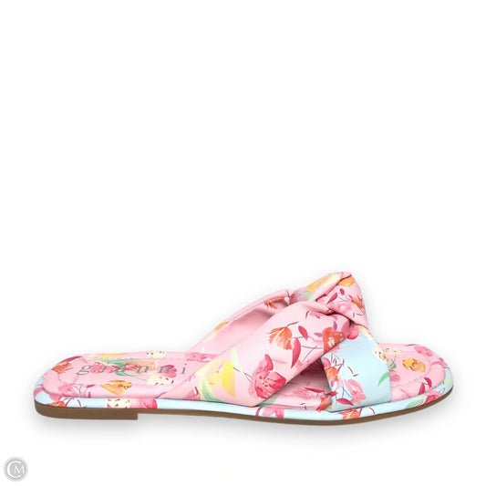 Sandals Flats By Gianni Bini In Pink, Size: 10